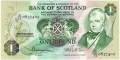 Bank Of Scotland 1 Pound Notes 1 Pound, 15.10.1979